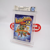 ROLLERCOASTER TYCOON 2 II: WACKY WORLDS EXPANSION PACK - WATA GRADED 8.5 A+! NEW & Factory Sealed! (PC Computer Game)