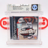 NBA SHOOTOUT 2003 BASKETBALL / RAY ALLEN COVER! CGC GRADED 9.8 A+! NEW & Factory Sealed! (PS1 PlayStation 1)