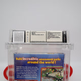 ROLLERCOASTER TYCOON 2 II: WACKY WORLDS EXPANSION PACK - WATA GRADED 8.5 A+! NEW & Factory Sealed! (PC Computer Game)