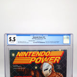 NINTENDO POWER ISSUE #51 - STREET FIGHTER II TURBO COVER - CGC GRADED 5.5