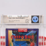 CHIP 'N DALE: RESCUE RANGERS - WATA GRADED 6.0 A! NEW & Factory Sealed with Authentic H-Seam! (NES Nintendo)