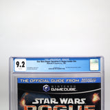 NINTENDO GAMECUBE STRATEGY GUIDE - STAR WARS ROGUE SQUADRON II: ROGUE LEADER - CGC GRADED 9.2