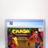 CRASH BANDICOOT: THE OFFICIAL STRATEGY GUIDE - CGC GRADED 7.0