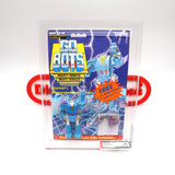 GO-BOTS HORNET w/ 3D STICKER! AFA GRADED 75 EX+/NM 10 BACK - NEW Authentic & Factory Sealed! (MOC Vintage GOBOTS)