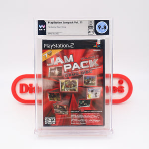 PLAYSTATION JAM PACK VOL. 11 - WATA GRADED 9.8 A++! NEW & Factory Sealed! (PS2 PlayStation 2)
