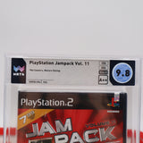 PLAYSTATION JAM PACK VOL. 11 - WATA GRADED 9.8 A++! NEW & Factory Sealed! (PS2 PlayStation 2)