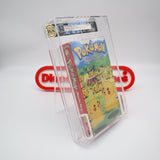 POKEMON: PIKACHU PARTY - IGS GRADED 6.0 BOX & 7.0 SEAL! NEW & Factory Sealed with Authentic H-Overlap Seam! (VHS)