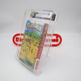 POKEMON: PIKACHU PARTY - IGS GRADED 6.0 BOX & 7.0 SEAL! NEW & Factory Sealed with Authentic H-Overlap Seam! (VHS)