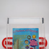 POKEMON: PIKACHU PARTY - IGS GRADED 6.0 BOX & 7.0 SEAL! NEW & Factory Sealed with Authentic H-Overlap Seam! (VHS)