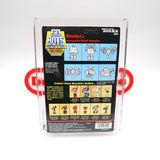 GO-BOTS BLADEZ w/ 3D STICKER! AFA GRADED 75+ EX+/NM 10 BACK - NEW Authentic & Factory Sealed! (MOC Vintage GOBOTS)