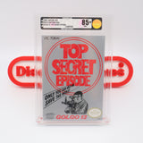 GOLGO 13: TOP SECRET EPISODE - VGA GRADED 85+ NM+ GOLD! NEW & Factory Sealed with Authentic H-Seam! (NES Nintendo)