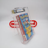 POKEMON: I CHOOSE YOU! PIKACHU! IGS GRADED 7.0 BOX & 7.0 SEAL! NEW & Factory Sealed with Authentic H-Overlap Seam! (VHS)