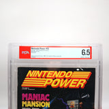 NINTENDO POWER ISSUE #16 - NES NINTENDO MANIAC MANSION COVER - PSA GRADED 6.5
