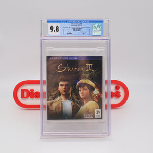 SHENMUE III 3 - CGC GRADED 9.8 A+! NEW & Factory Sealed! (PC / CD-ROM / WINDOWS)