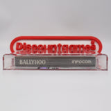 BALLYHOO - VGA GRADED 85 NM+ SILVER! NEW & Factory Sealed! (PC / 5 /14" DOS COMPUTER GAME)