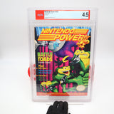 NINTENDO POWER ISSUE #25 - NES NINTENDO BATTLETOADS COVER - PSA GRADED 4.5