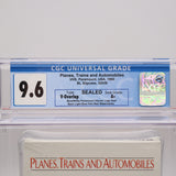 PLANES, TRAINS AND AUTOMOBILES - CGC GRADED 9.6 A+! NEW & Factory Sealed with Authentic V-Overlap Seam! (VHS)