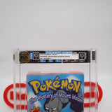 POKEMON: THE MYSTERY OF MOUNT MOON - IGS GRADED 6.5 BOX & 6.5 SEAL! NEW & Factory Sealed with Authentic V-Overlap Seam! (VHS)