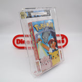 POKEMON: THE MYSTERY OF MOUNT MOON - IGS GRADED 6.5 BOX & 6.5 SEAL! NEW & Factory Sealed with Authentic V-Overlap Seam! (VHS)