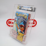 POKEMON: THE MYSTERY OF MOUNT MOON - IGS GRADED 6.5 BOX & 6.5 SEAL! NEW & Factory Sealed with Authentic V-Overlap Seam! (VHS)