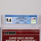 SUPER VIDEO ARCADE: TRIPLE ACTION - CGC GRADED 9.6 A++! NEW & Factory Sealed! (Intellivision)