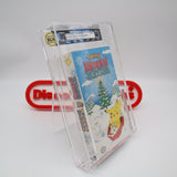 POKEMON: PIKACHU'S WINTER VACATION - IGS GRADED 7.5 BOX & 9.0 SEAL! NEW & Factory Sealed with Authentic V-Overlap Seam! (VHS)