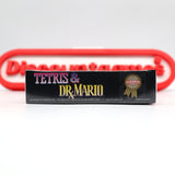 TETRIS & DR. MARIO - NEW & Factory Sealed with Authentic V-Seam! (SNES Super Nintendo)