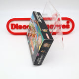 SUPER MARIO KART - FDO / FOR DISPLAY ONLY BOX (SNES Super Nintendo) + CASE!