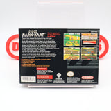 SUPER MARIO KART - FDO / FOR DISPLAY ONLY BOX (SNES Super Nintendo) + CASE!