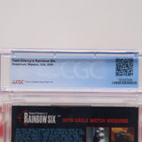 TOM CLANCY'S RAINBOW SIX 6 - HIGHEST/PERFECT CGC GRADED 10 A++! NEW & Factory Sealed! (Sega Dreamcast)