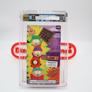SOUTH PARK: VOLUME 2 - IGS GRADED 7.0 BOX & 6.5 SEAL! NEW & Factory Sealed with Authentic Seal! (VHS)