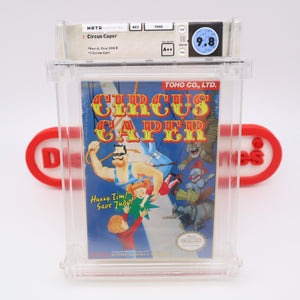 #137 - CIRCUS CAPER - WATA GRADED 9.8 A++ (NES Nintendo) - THE DISCOUNTGAMES COLLECTION