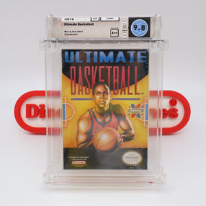 #725 - ULTIMATE BASKETBALL - WATA GRADED 9.8 A++ (NES Nintendo) - THE DISCOUNTGAMES COLLECTION