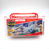 METEOR STUNT JET/FLYING POD - 1987 KENNER MASK / M.A.S.K. VEHICLE - AFA GRADED 75+ Q-EX+/NM!