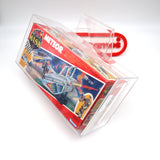 METEOR STUNT JET/FLYING POD - 1987 KENNER MASK / M.A.S.K. VEHICLE - AFA GRADED 75+ Q-EX+/NM!