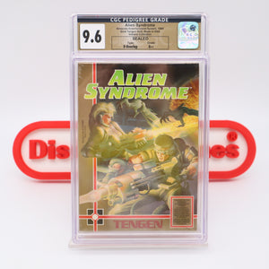 #028 - ALIEN SYNDROME - CGC GRADED 9.6 A++ (NES Nintendo) - THE DISCOUNTGAMES COLLECTION