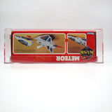 METEOR STUNT JET/FLYING POD - 1987 KENNER MASK / M.A.S.K. VEHICLE - AFA GRADED 75+ Q-EX+/NM!