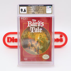 #055 - THE BARD'S TALE - CGC GRADED 9.6 A+ (NES Nintendo) - THE DISCOUNTGAMES COLLECTION
