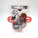 BOBA FETT - 30TH ANNIVERSARY SAGA LEGENDS - AFA GRADED 85 NM+ NEW Authentic & Factory Sealed! (MOC Star Wars Figure)