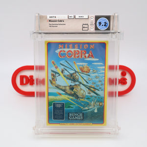 #450 - MISSION COBRA - WATA GRADED 9.2 A++ (NES Nintendo) - THE DISCOUNTGAMES COLLECTION