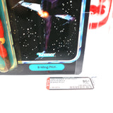 B-WING PILOT WITH COLLECTOR'S COIN! AFA GRADED 80+ POTF 92 BACK - NEW Authentic & Factory Sealed! (MOC Vintage Star Wars Figure)