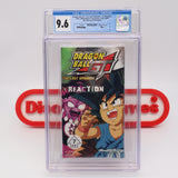 DRAGON BALL GT: THE LOST EPISODES [1] REACTION - CGC GRADED 9.6 A++! NEW & Factory Sealed with Authentic H-Overlap Seam! (VHS)