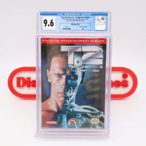 #682 - TERMINATOR 2: JUDGMENT DAY - CGC GRADED 9.6 A+ (NES Nintendo) - THE DISCOUNTGAMES COLLECTION