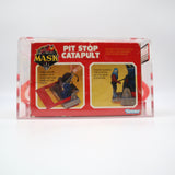 PIT STOP CATAPULT / VENOM FUELING STATION - 1987 KENNER MASK / M.A.S.K. - AFA GRADED 75 EX+/NM! NEW Authentic & Factory Sealed!