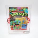 GENGHIS FROG (BLACK BELT VARIANT) - AFA FREEDMAN COLLECTION PEDIGREE GRADED 80 NM SERIES 2 / 14 BACK - Authentic & Factory Sealed! (Vintage TMNT Figure)