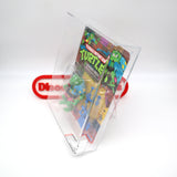 GENGHIS FROG (BLACK BELT VARIANT) - AFA FREEDMAN COLLECTION PEDIGREE GRADED 80 NM SERIES 2 / 14 BACK - Authentic & Factory Sealed! (Vintage TMNT Figure)
