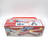 AFTERBURNER DRAGSTER / STEALTH JET - 1988 KENNER MASK / M.A.S.K. SPLIT SECONDS VEHICLE - AFA GRADED 40 G! NEW Authentic & Factory Sealed!