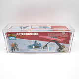 AFTERBURNER DRAGSTER / STEALTH JET - 1988 KENNER MASK / M.A.S.K. SPLIT SECONDS VEHICLE - AFA GRADED 40 G! NEW Authentic & Factory Sealed!