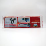 AFTERBURNER DRAGSTER / STEALTH JET - 1988 KENNER MASK / M.A.S.K. SPLIT SECONDS VEHICLE - AFA GRADED 40 G! NEW Authentic & Factory Sealed!