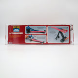AFTERBURNER DRAGSTER / STEALTH JET - 1988 KENNER MASK / M.A.S.K. SPLIT SECONDS VEHICLE - AFA GRADED 40 G! NEW Authentic & Factory Sealed!